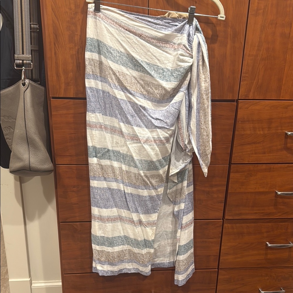 Striped Multi-Color Women's Skirt